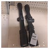 Tasco 4x32, Simmons 3-9 x40. Used As is