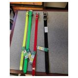 Assortment of dog collars 15in.