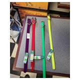 Assortment of dog collars 15i .