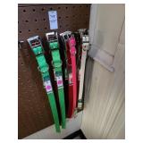 Assortment of dog collars