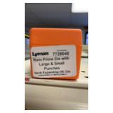 Lyman Ram Prime Die with large & small punches