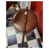 19in. Leather dog collar