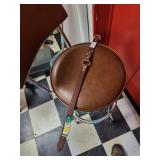 21in. Leather dog collar