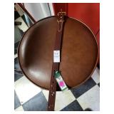 13in. Leather dog collar