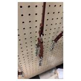 Leather Double Lead Dog Leash