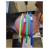 Assortment of dog collars 17in.
