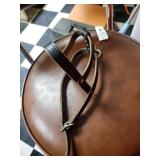 Leather dog harness 16in.