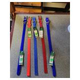 Assortment of dog collars 17in.