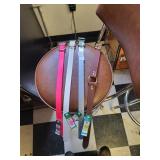 Assortment of dog collars 17in.