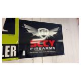 SCCY Firearms Metal Dealer Sign