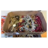 Tray Lot of Costume Jewelry