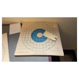 Lot of 50 100 Yd Rifle Targets