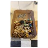Tray Lot of Costume Jewelry
