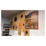 Lot of Targets on Wall