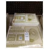 Evirstar GP-5 gas mask lot of 2, small and medium