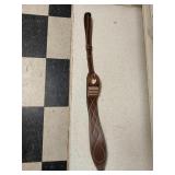 Leather carry strap with QD swivels