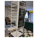 Rotating sunglass stand