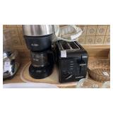 Mr Coffee Maker and Cuisinart Toaster