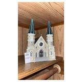 Vintage Dickens Victorian Porcelain Lighted House