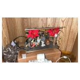 Manger scene and Cross Decor