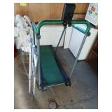 Light weight EZ Strider treadmill and walker