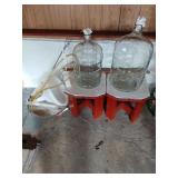 Wine making equipment,clean, 3 and 5? Gallon