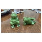 Vintage FROG Norcrest Green Whimsical Relaxed