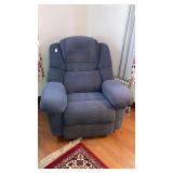Lazyboy Blue Rocker recliner