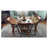 Dining Room Table W 4 Chairs