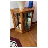 Mirrored Curio Cabinet 29 w x 10 1/2 d x 29 h