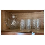Pitcher and Glasses