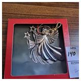 Silver-plated angel