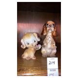 Dog figurines