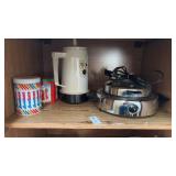 Dominion Waffle Maker and Tins