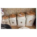 4 Pc Canister Set