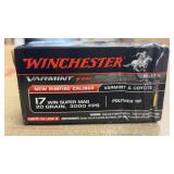 Winchester Varmint 17 Win Super Mag 20 Gr 3000