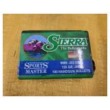 Sierra 9mm .355 DIA.125GR. JHP 100 HAND GUN