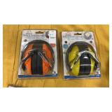 2 Childrenï¿½s Earmuffs, ear protection NIB