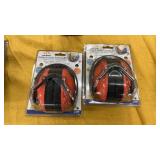 2 Childrenï¿½s Earmuffs, ear protection NIB