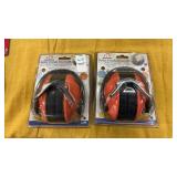 2 Childrenï¿½s Earmuffs, ear protection NIB