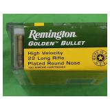 Remington 22 long rifle 100 cartridges