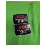 2 boxes CCI 22LR 40 GR.