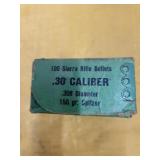 Sierra rifle bullets. 30 caliber .308Diameter