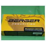 Berger 156gr. Elite hunter