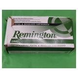 Remington 9 mm luger pistol & revolver cartridges