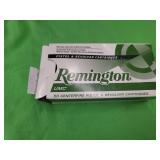 Remington 9 mm luger pistol & revolver cartridges