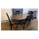 Dining Room Table W 4 Chairs