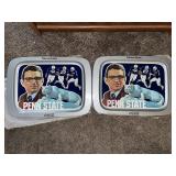 2 Coca Cola Penn State trays