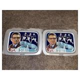 2 Coca Cola Penn State trays