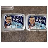 2 Coca Cola Penn State trays